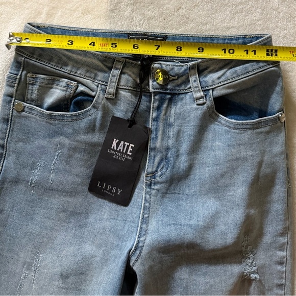 Lipsy blue Skinny Jeans Classic Style - Picture 4 of 7